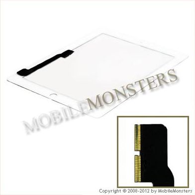 Skārienjūtīgais ekrāns iPad 3gen Balts