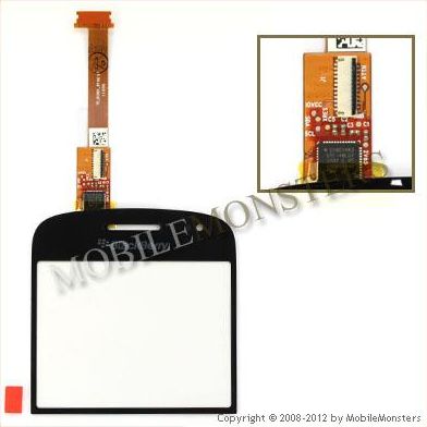 Skārienjūtīgais ekrāns BlackBerry 9900 Melns