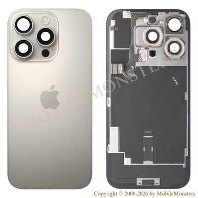 Korpuss iPhone 16 Pro Baterijas vāciņš
