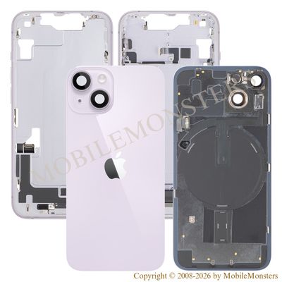 Korpuss iPhone 14 (A2882) Baterijas vāciņš