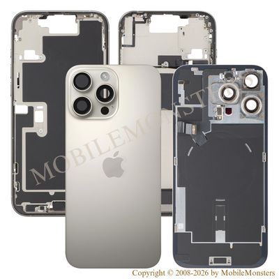 Korpuss iPhone 16 Pro Max Baterijas