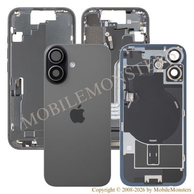 Korpuss iPhone 17 Baterijas vāciņš Videja