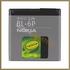 Battery Nokia 6500c Classic 850 mAh Li-Ion BL-6P Battery Nokia 6500c Classic 850 mAh Li-Ion BL-6P